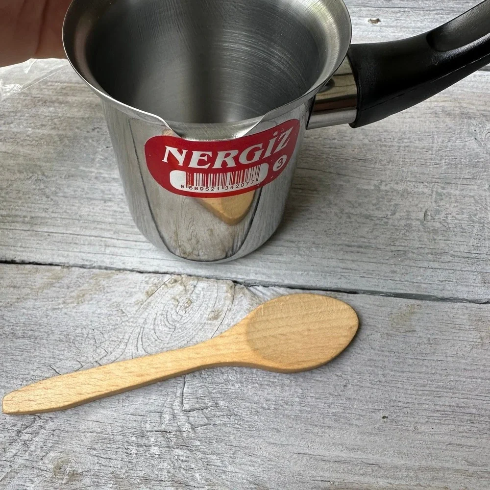 Nergiz Camping Hiking‎ Mini Pot Container For Coffee Tea - New